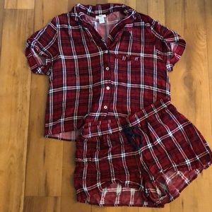 Forever 21 Plaid PJ Set